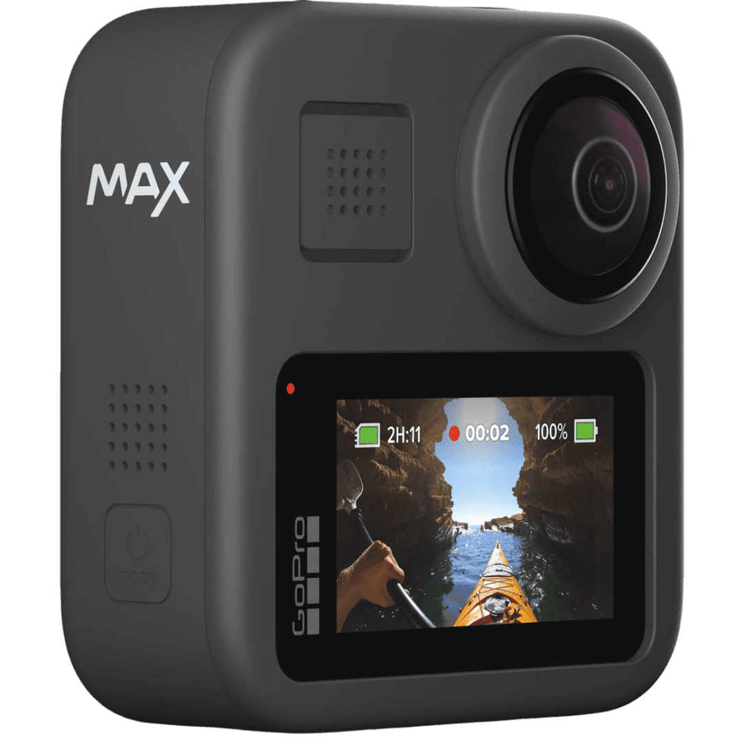 GoPro Max 360 -touchscreen display