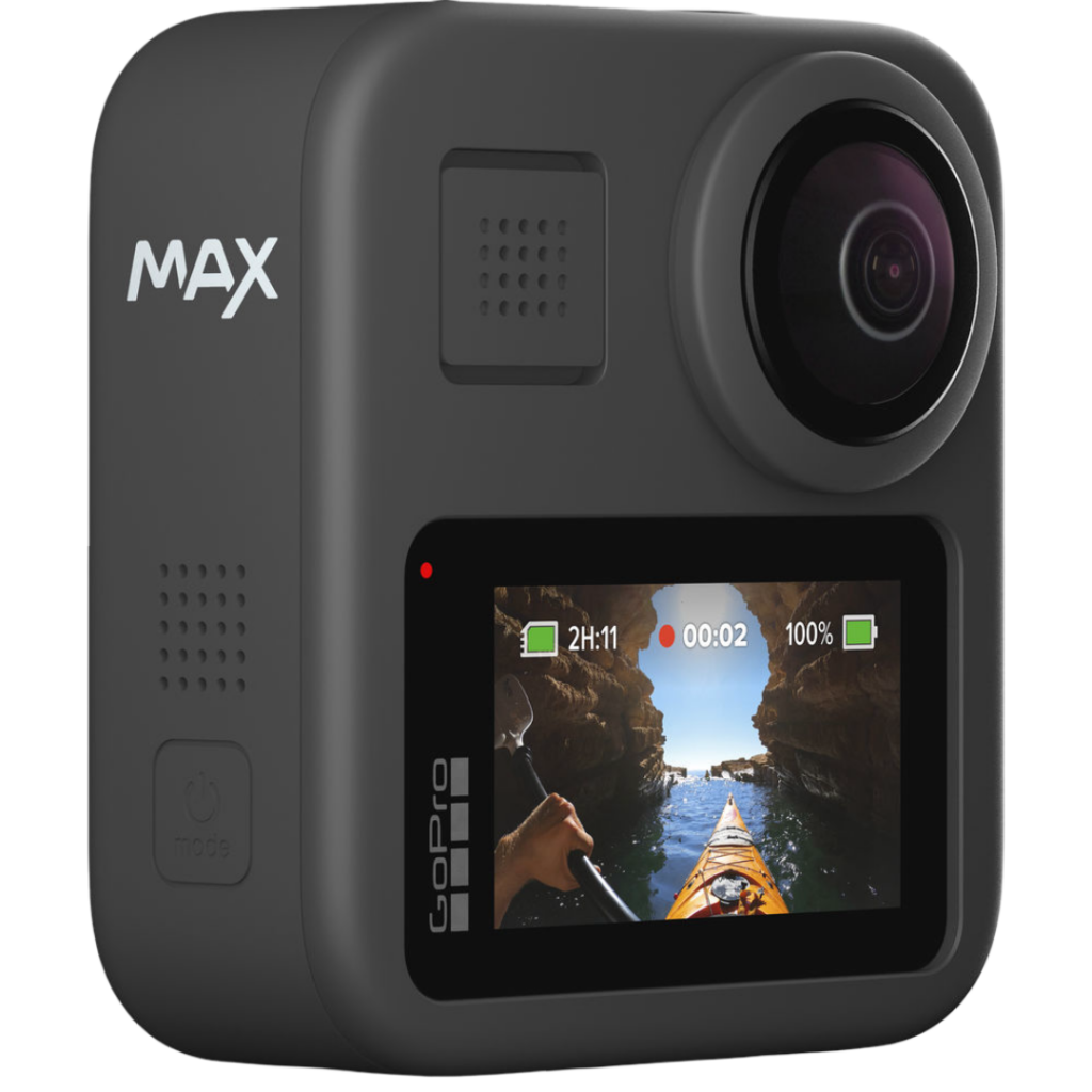 GoPro Max 360 -touchscreen display